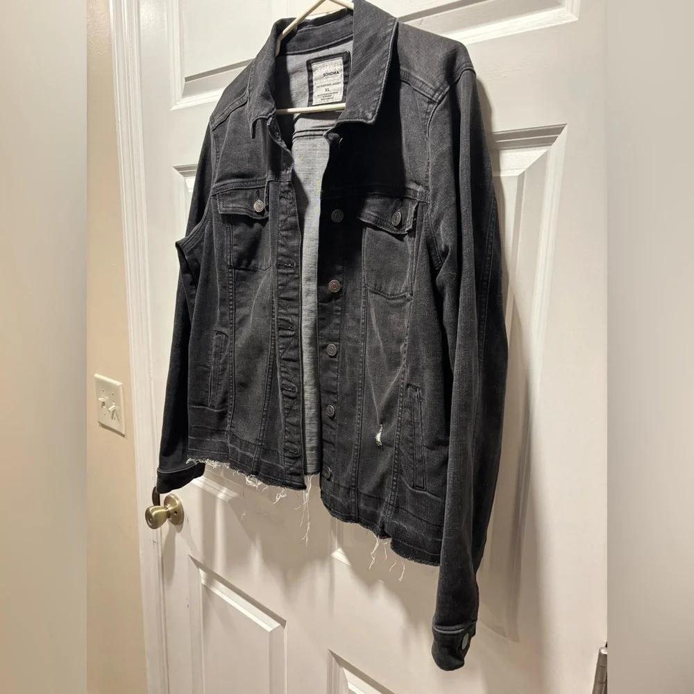 Sonoma Everyday Black Denim Jacket​​ - Picture 3 of 5
